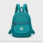 Mini sac à dos femme waterproof uni - Vue 1 - petit sac à dos
