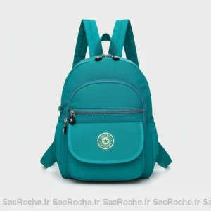 Mini sac à dos femme waterproof uni - Vue 1 - petit sac à dos