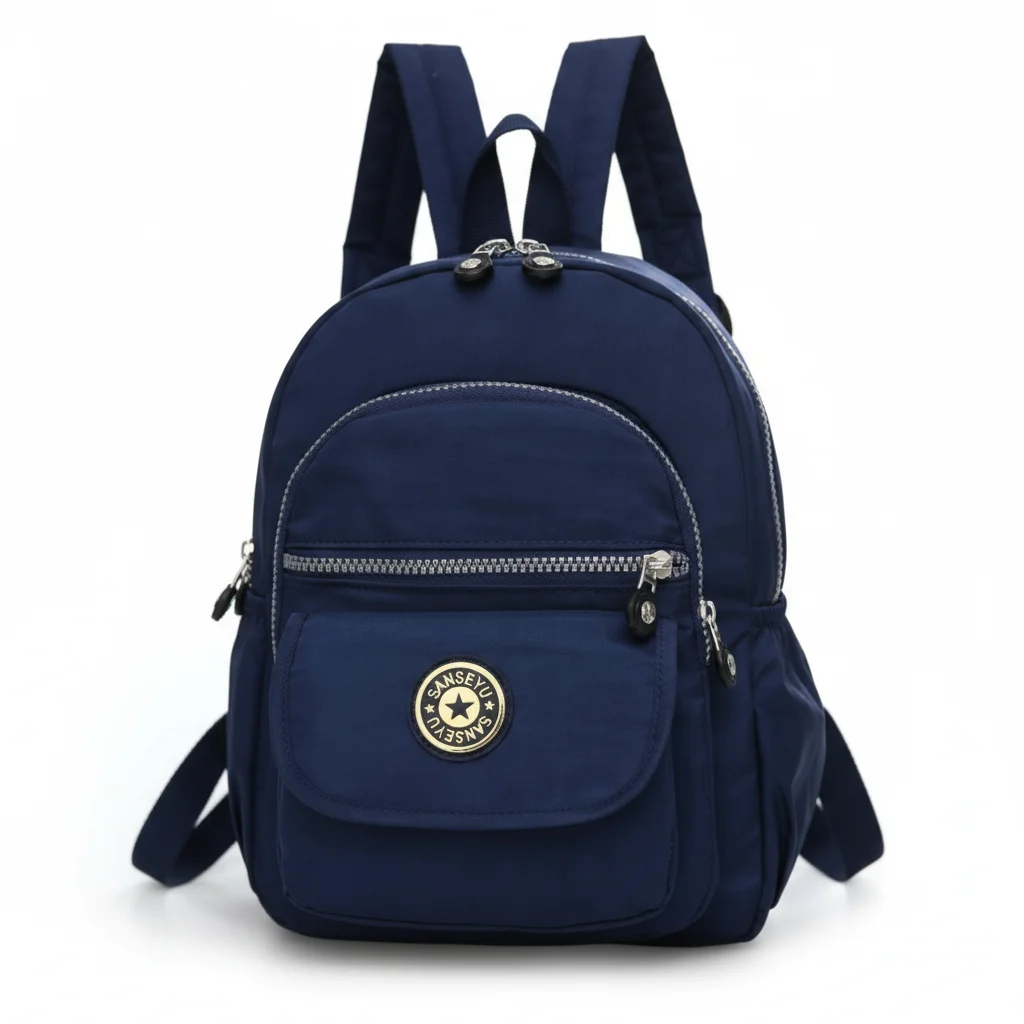 Mini sac à dos femme waterproof uni - Vue 12 - petit sac à dos
