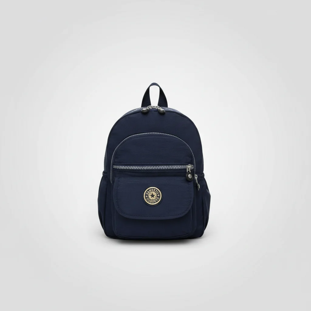 Mini sac à dos femme waterproof uni - Vue 8 - petit sac à dos