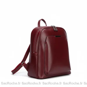 Petit sac à dos carré femme cuir - Vue 2 - petit sac à dos