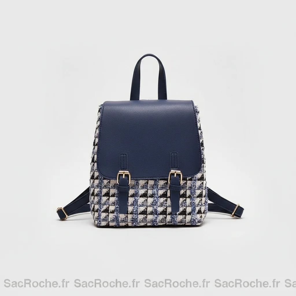 Petit sac à dos carré simili cuir - Vue 4 - petit sac à dos