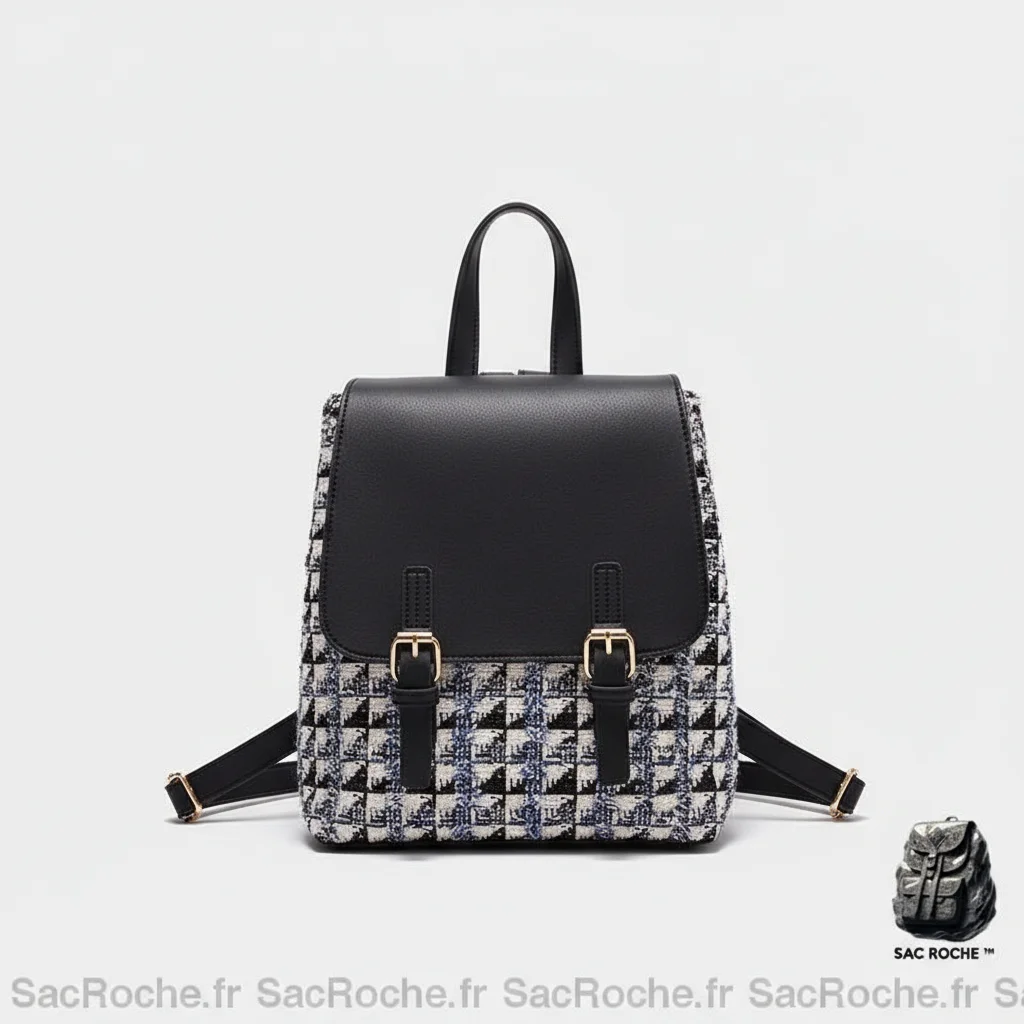 Petit sac à dos carré simili cuir - Vue 5 - petit sac à dos