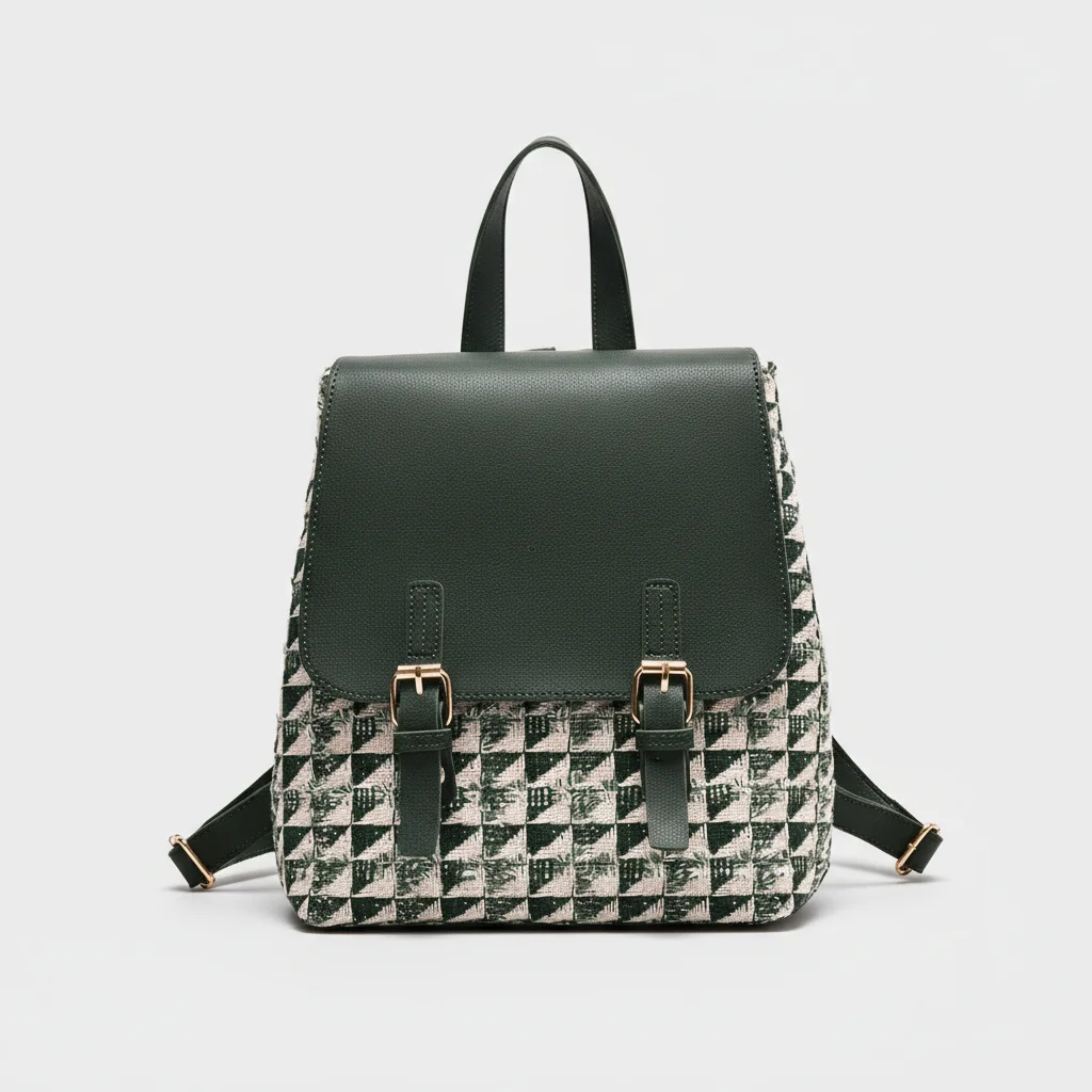 Petit sac à dos carré simili cuir - Vue 6 - petit sac à dos