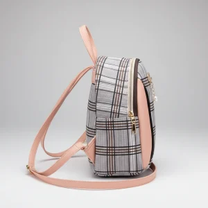 Petit sac à dos carreaux mini polyvalent - Vue 2 - petit sac à dos