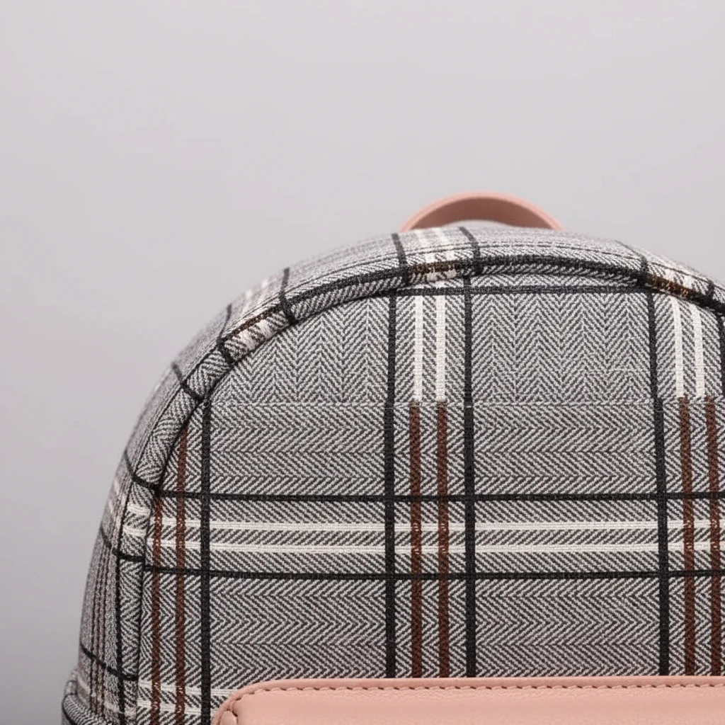 Petit sac à dos carreaux mini polyvalent - Vue 9 - petit sac à dos