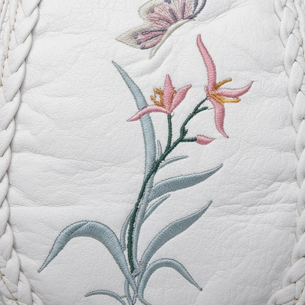Petit sac à dos convertible blanc brodé - Vue 4 - petit sac à dos