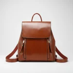 Petit sac à dos cuir femme bandoulière - Vue 1 - petit sac à dos