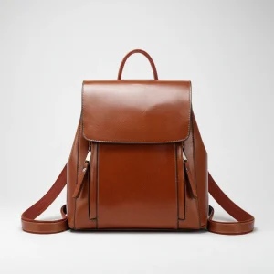 Petit sac à dos cuir femme bandoulière - Vue 1 - petit sac à dos