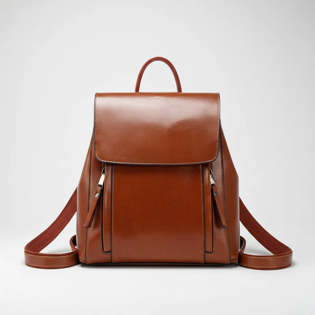 Petit sac à dos cuir femme bandoulière - Vue 1 - petit sac à dos