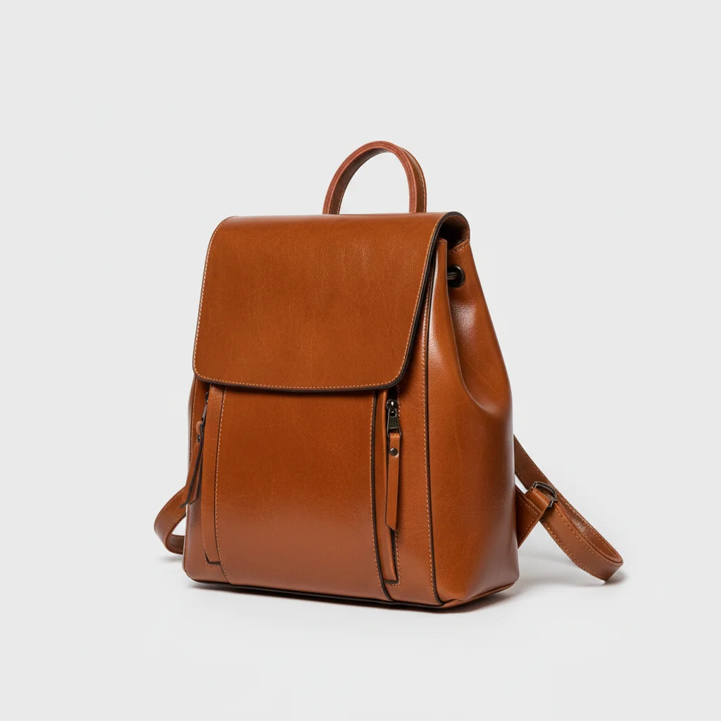Petit sac à dos cuir femme bandoulière - Vue 6 - petit sac à dos