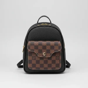 Petit sac à dos cuir femme polyvalent - Vue 1 - petit sac à dos