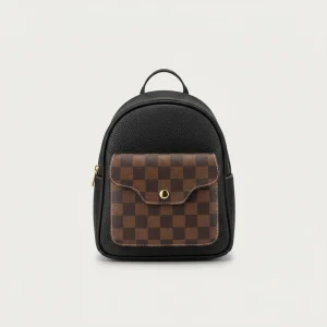 Petit sac à dos cuir femme polyvalent - Vue 2 - petit sac à dos