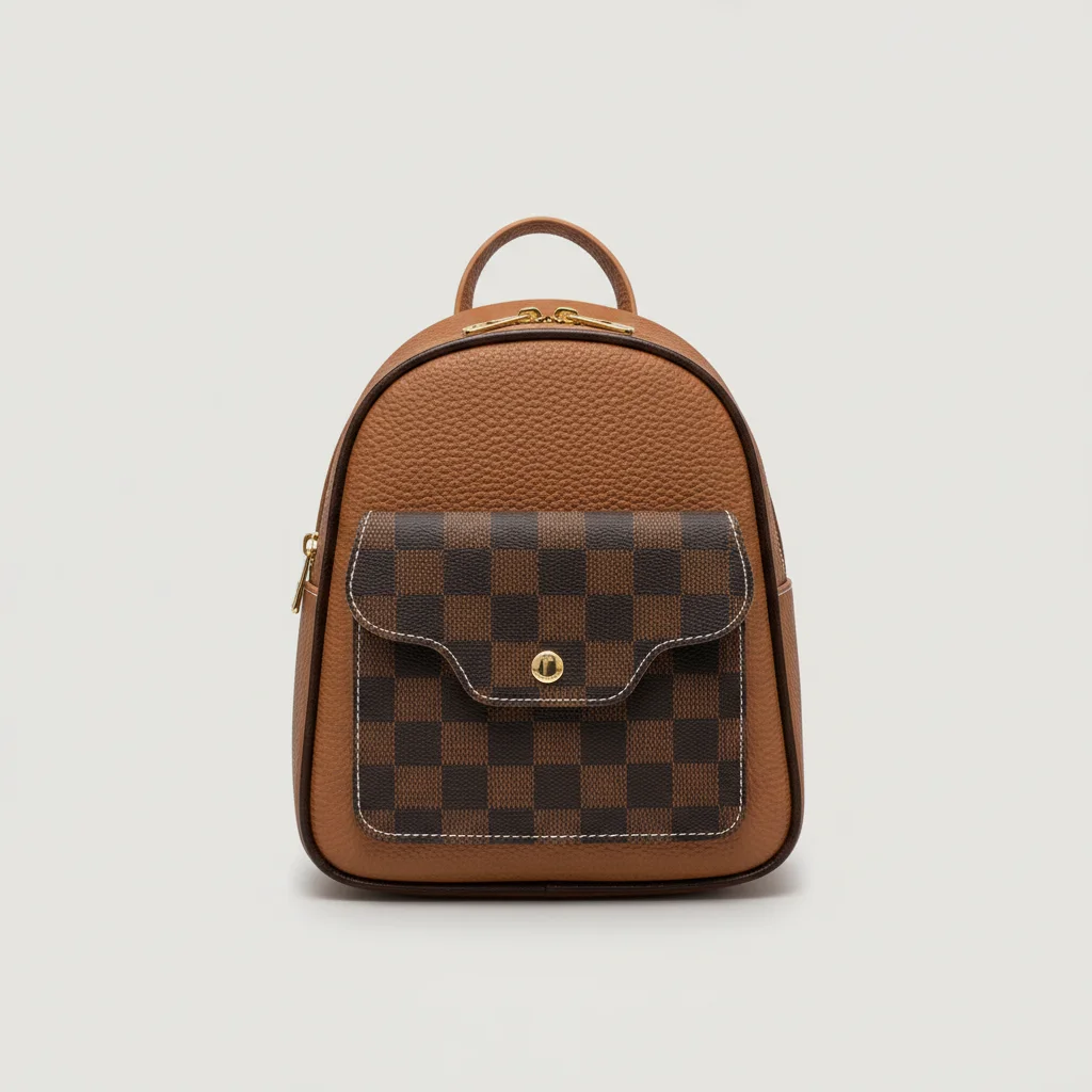 Petit sac à dos cuir femme polyvalent - Vue 6 - petit sac à dos