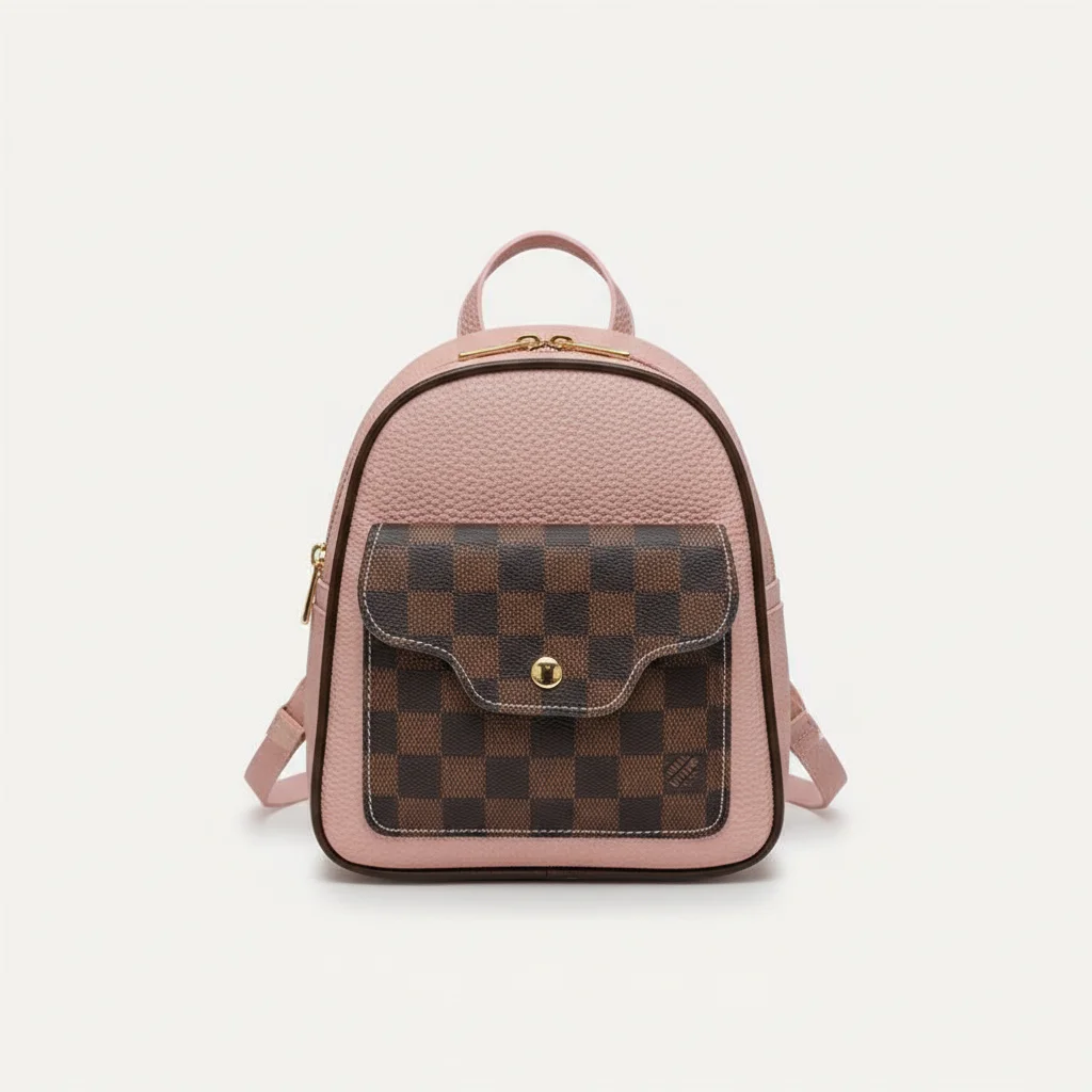 Petit sac à dos cuir femme polyvalent - Vue 8 - petit sac à dos