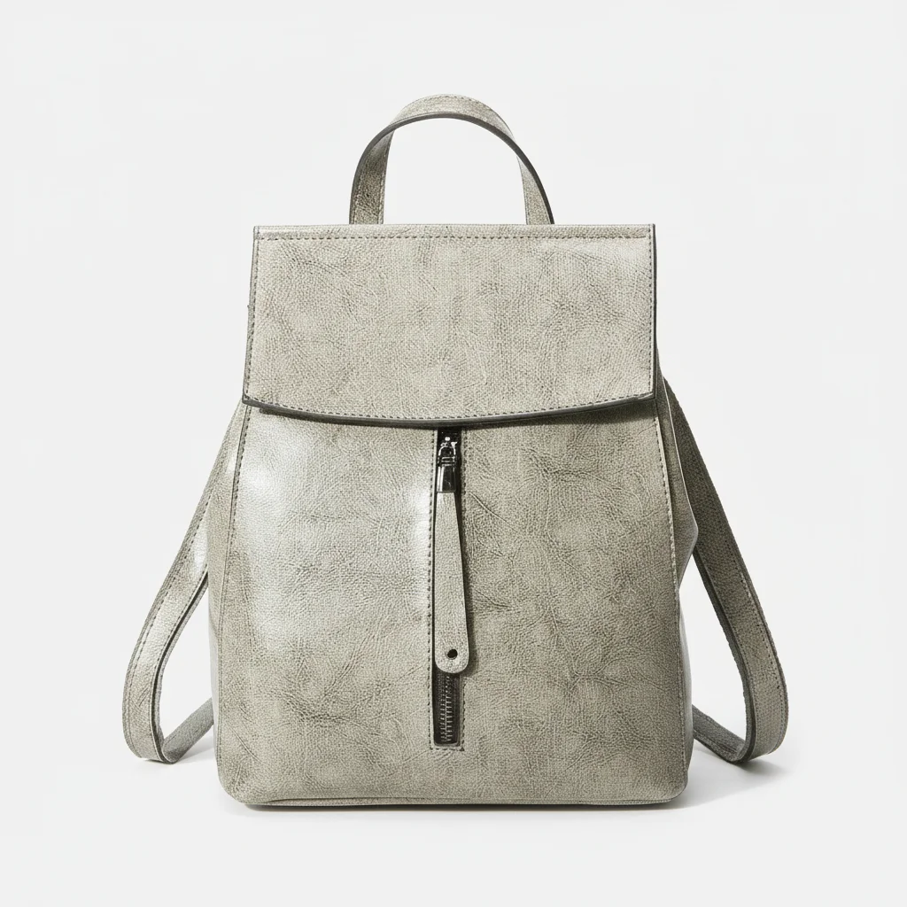 Petit sac à dos cuir femme vintage - Vue 6 - petit sac à dos