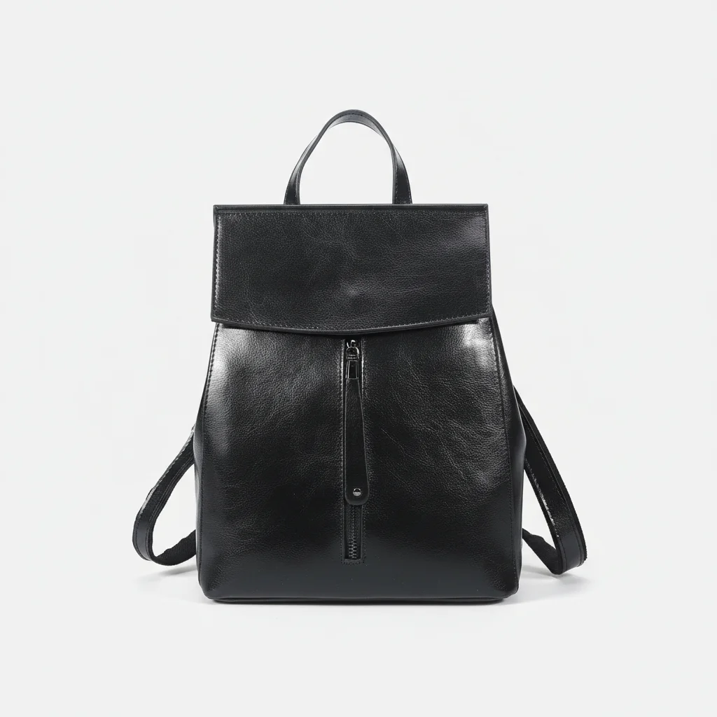 Petit sac à dos cuir femme vintage - Vue 7 - petit sac à dos