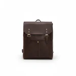 Petit sac à dos cuir marron 15 pouces - Vue 1 - petit sac à dos