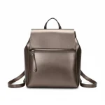 Petit sac à dos cuir polyvalent élégant - Vue 1 - petit sac à dos