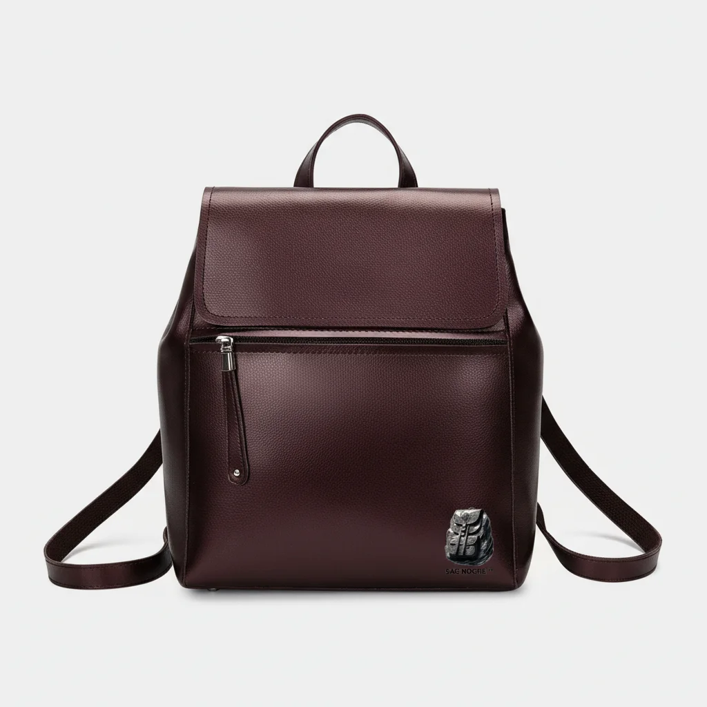 Petit sac à dos cuir polyvalent élégant - Vue 6 - petit sac à dos