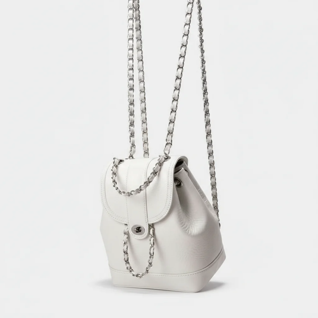 Petit sac à dos cuir souple élégant - Vue 4 - petit sac à dos