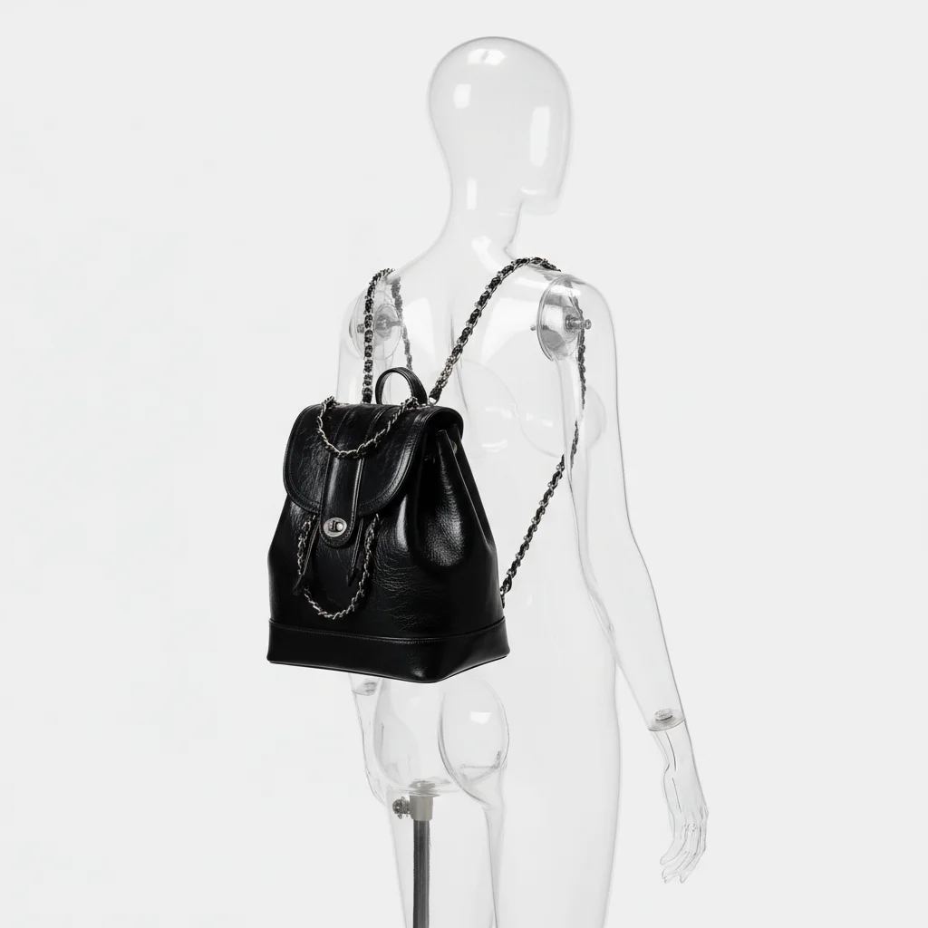 Petit sac à dos cuir souple élégant - Vue 5 - petit sac à dos