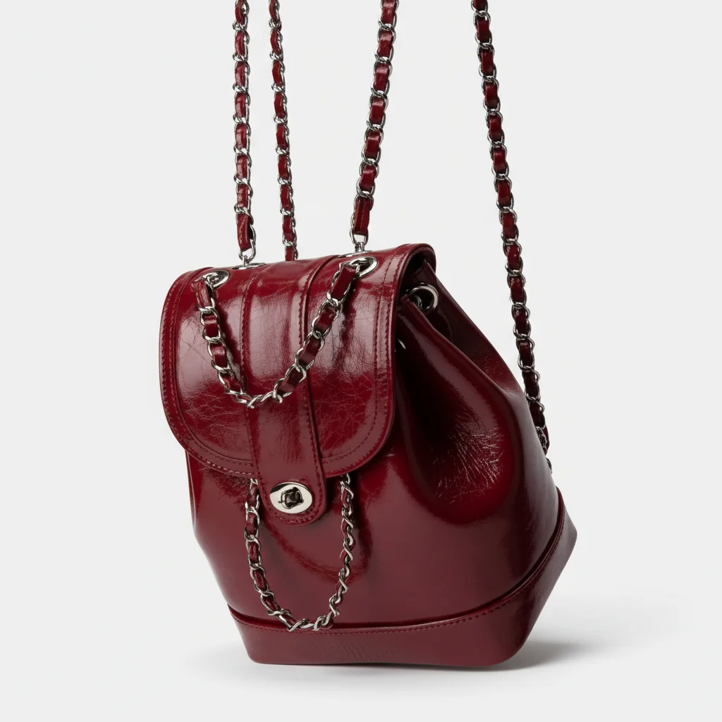 Petit sac à dos cuir souple élégant - Vue 8 - petit sac à dos