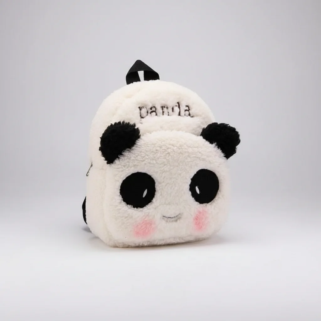 Petit sac à dos enfant panda en polyester - Vue 2 - petit sac à dos