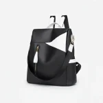 Petit sac à dos femme anti-vol cuir pu - Vue 1 - petit sac à dos