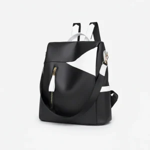Petit sac à dos femme anti-vol cuir pu - Vue 1 - petit sac à dos