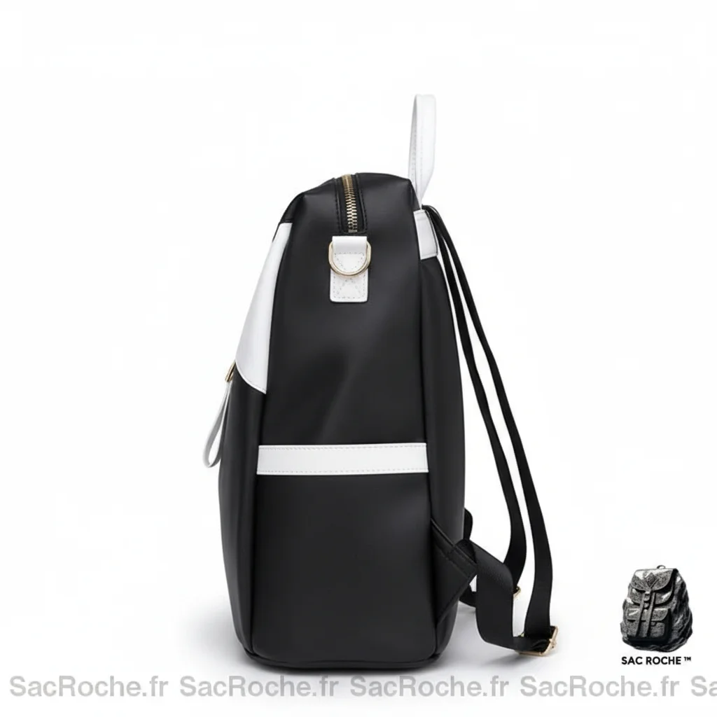 Petit sac à dos femme anti-vol cuir pu - Vue 2 - petit sac à dos