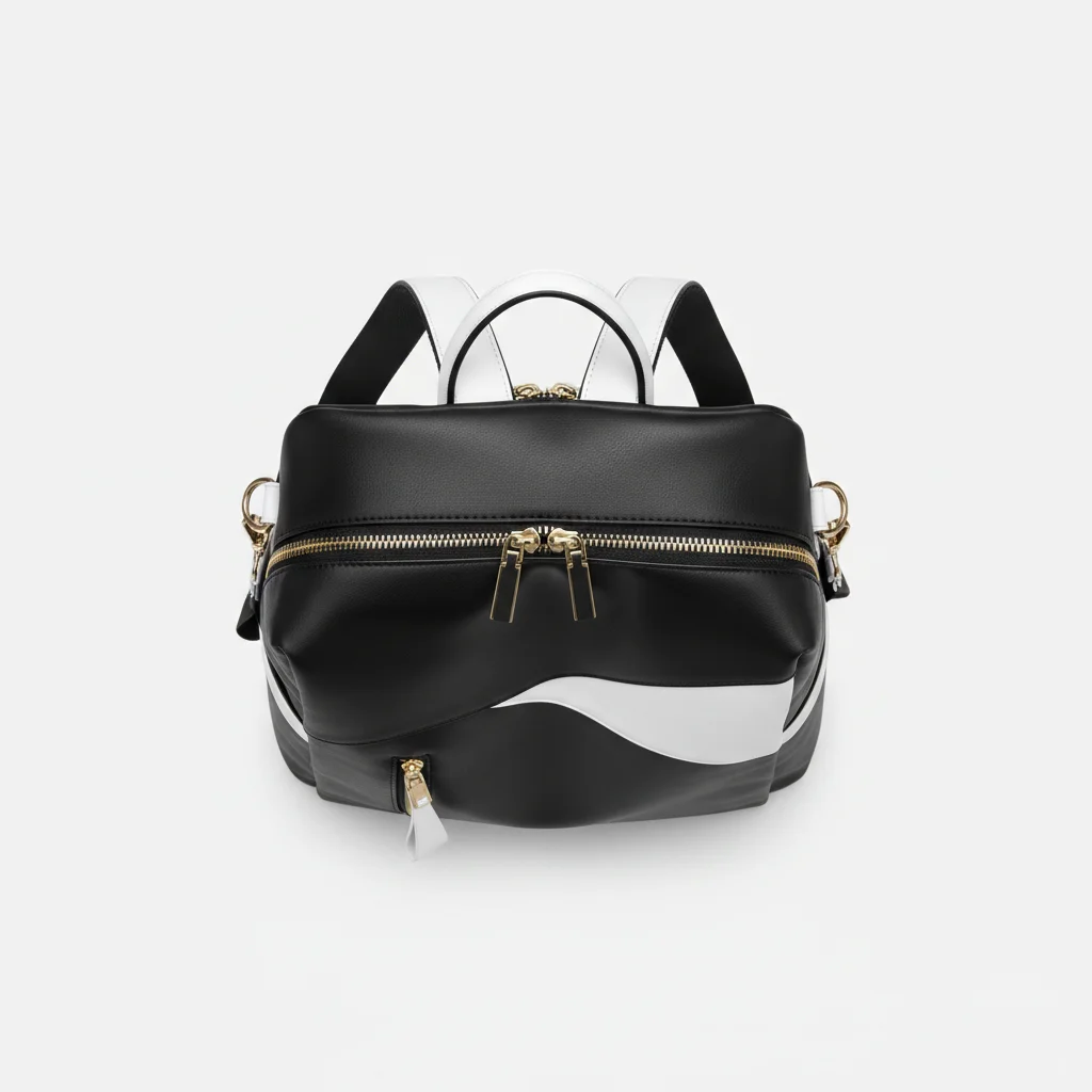 Petit sac à dos femme anti-vol cuir pu - Vue 3 - petit sac à dos