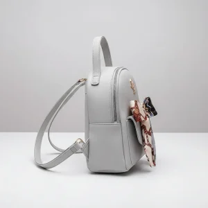 Petit sac à dos femme avec foulard - Vue 2 - petit sac à dos