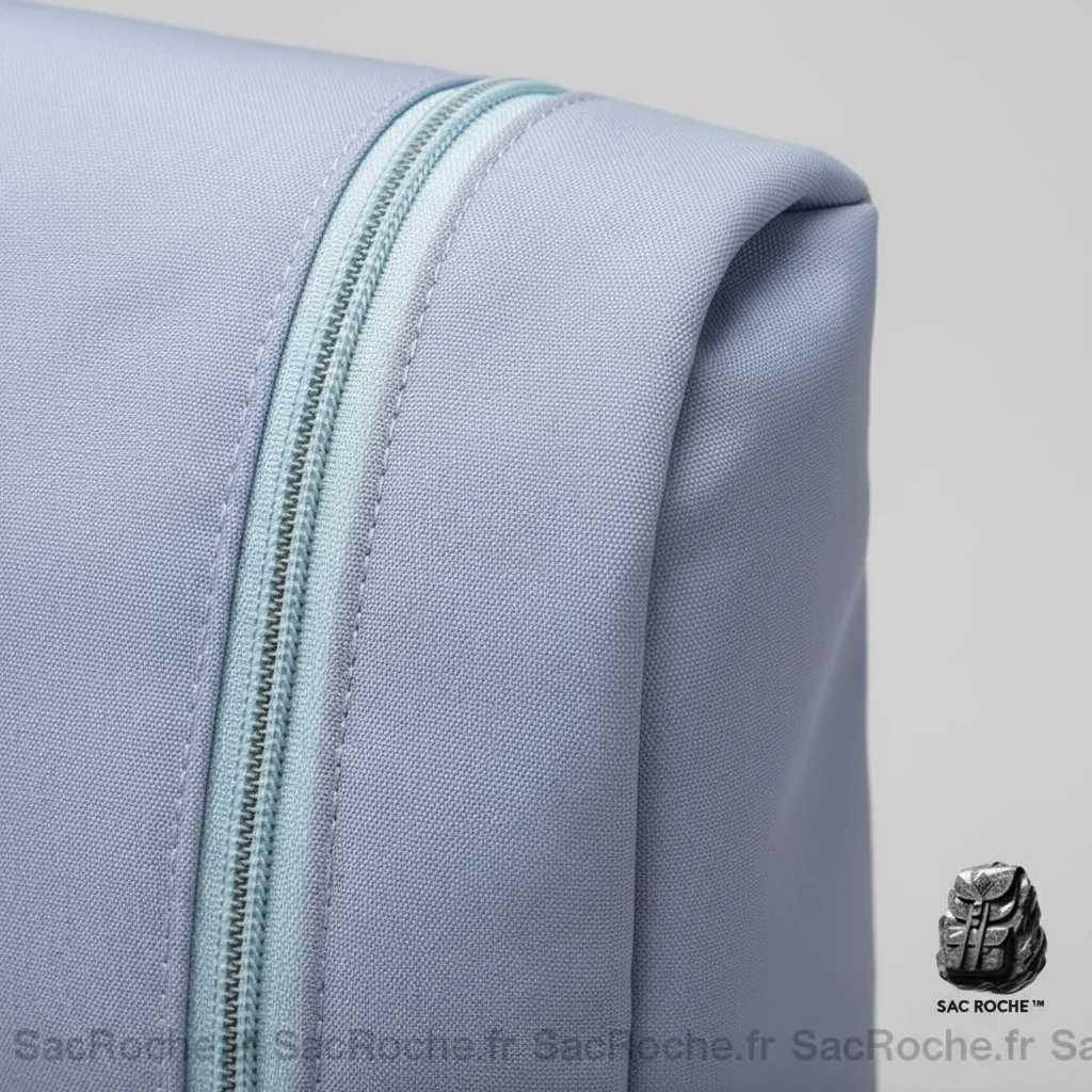 Petit sac à dos femme bleu ciel oxford - Vue 16 - petit sac à dos