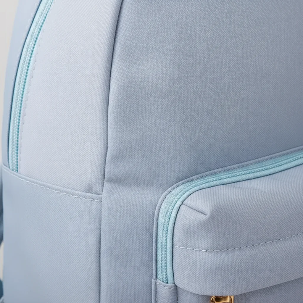 Petit sac à dos femme bleu ciel oxford - Vue 19 - petit sac à dos