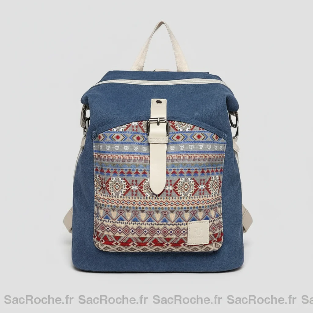 Petit sac à dos femme motif bohème - Vue 1 - petit sac à dos