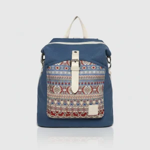 Petit sac à dos femme motif bohème - Vue 2 - petit sac à dos