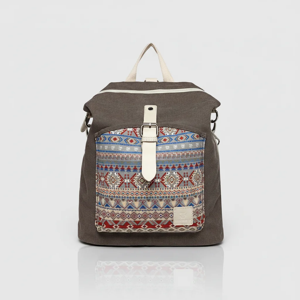 Petit sac à dos femme motif bohème - Vue 6 - petit sac à dos
