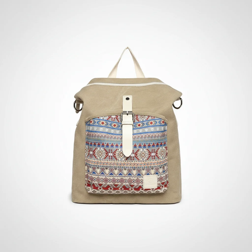 Petit sac à dos femme motif bohème - Vue 7 - petit sac à dos