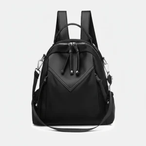 Petit sac à dos femme noir étanche - Vue 1 - petit sac à dos