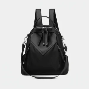 Petit sac à dos femme noir étanche - Vue 2 - petit sac à dos