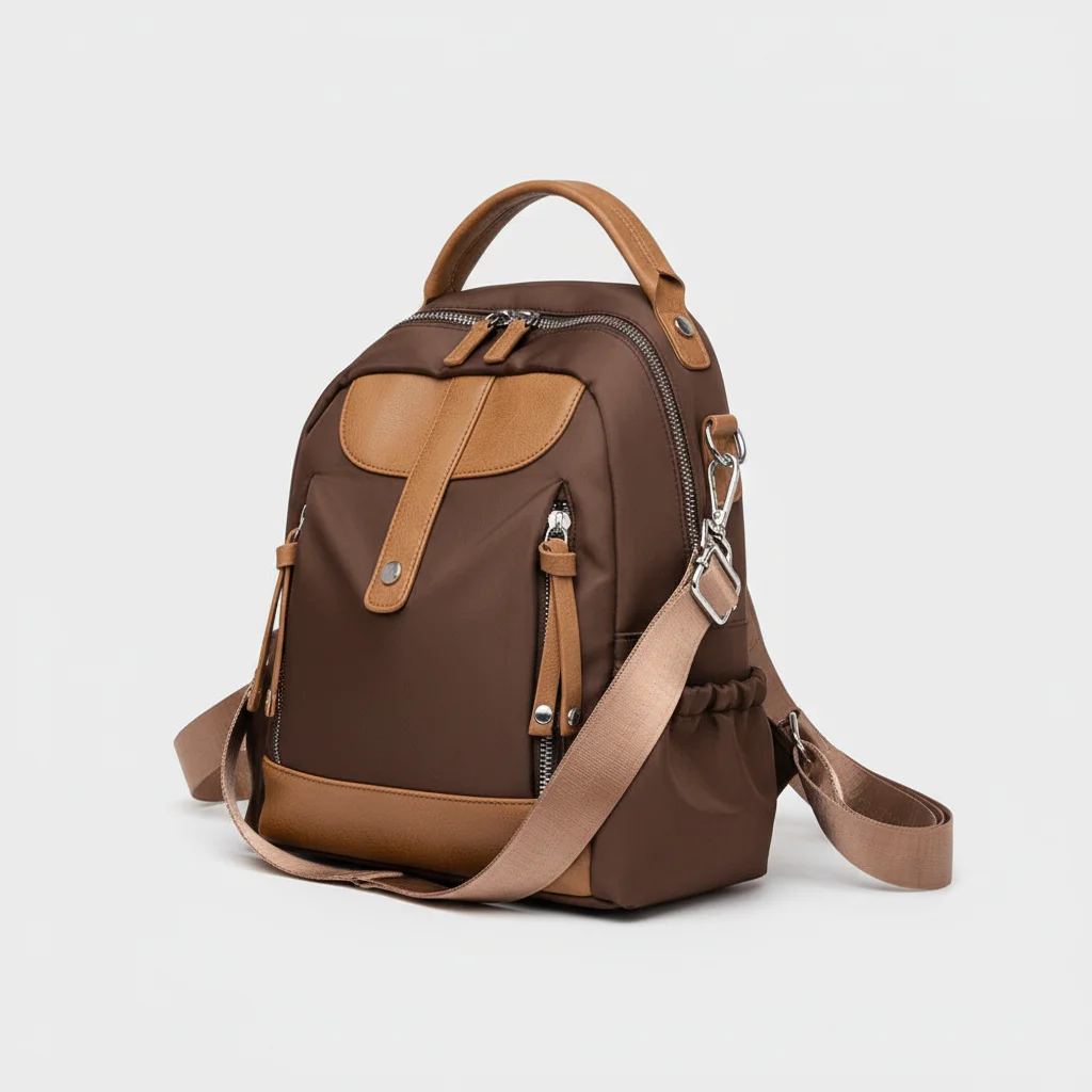 Petit sac à dos femme noir étanche - Vue 6 - petit sac à dos