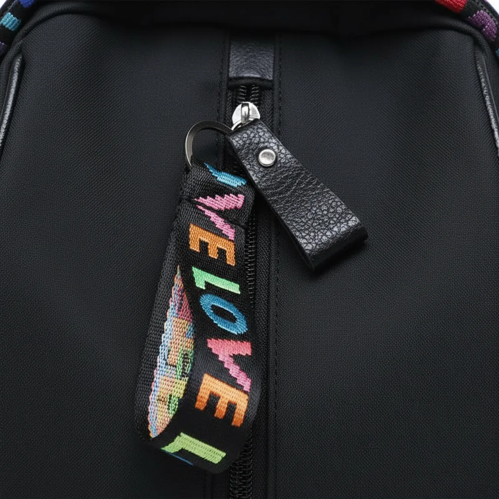 Petit sac à dos femme noir style coréen - Vue 4 - petit sac à dos