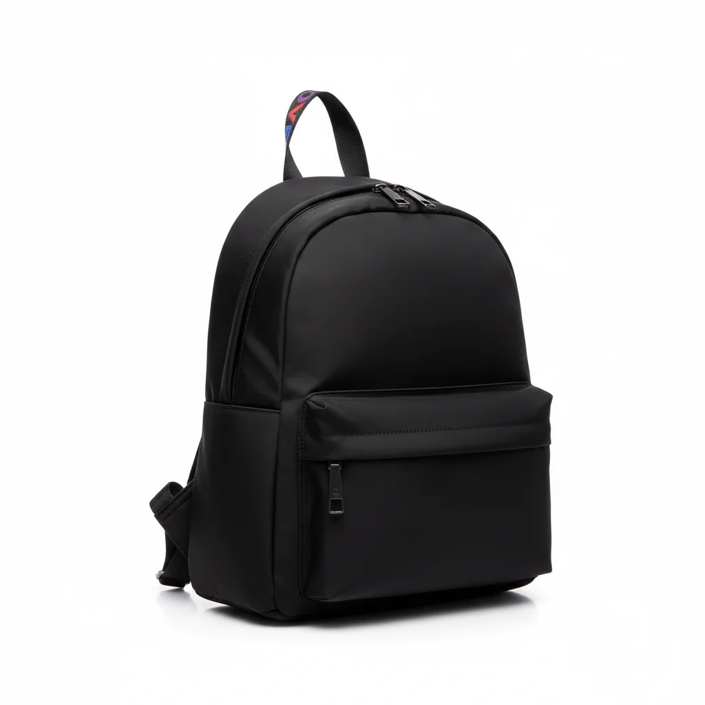 Petit sac à dos femme noir style coréen - Vue 7 - petit sac à dos