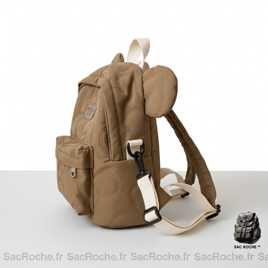 Petit sac à dos femme nylon compact - Vue 2 - petit sac à dos