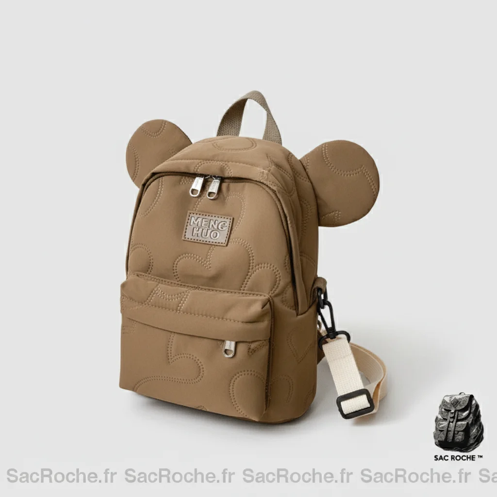 Petit sac à dos femme nylon compact - Vue 4 - petit sac à dos