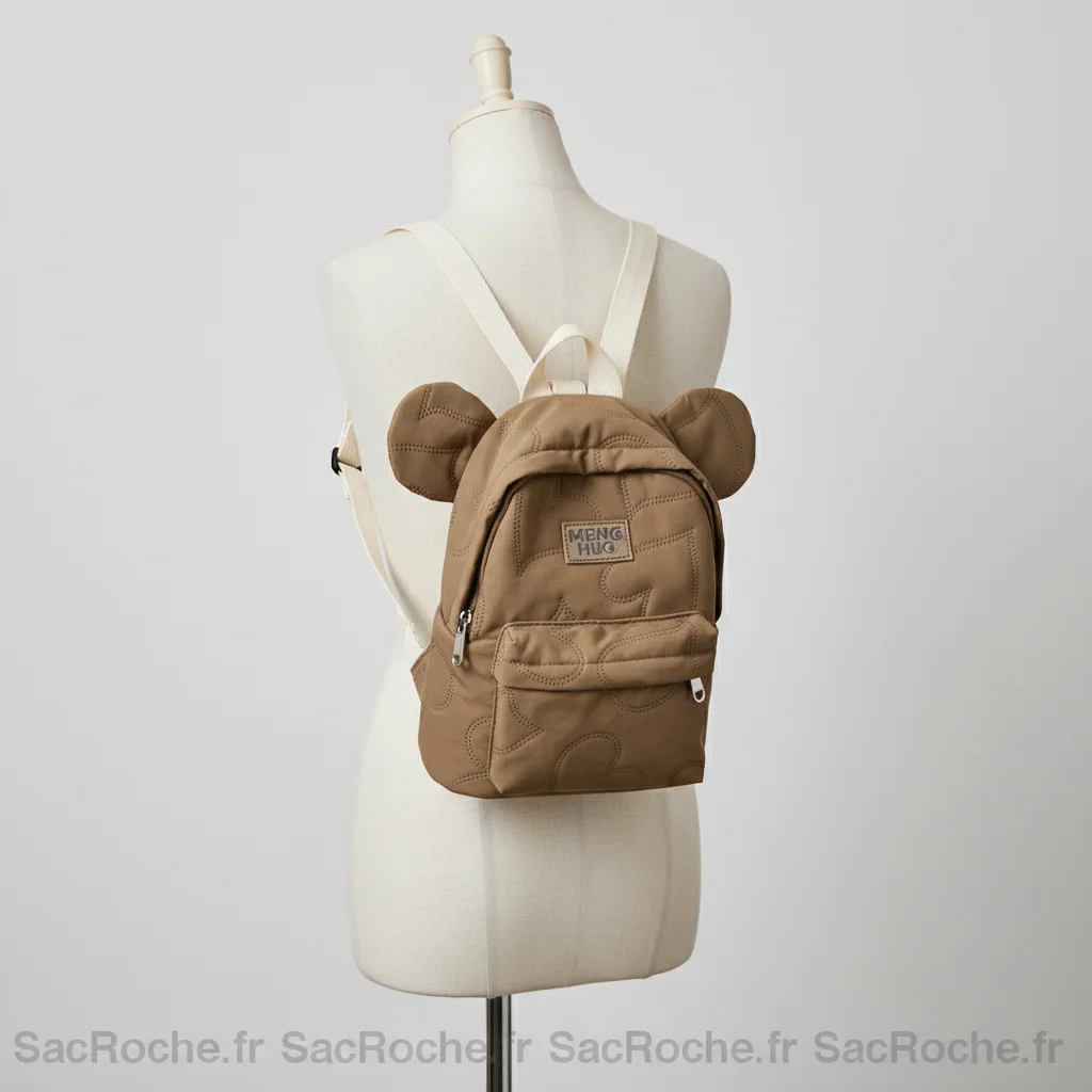Petit sac à dos femme nylon compact - Vue 5 - petit sac à dos