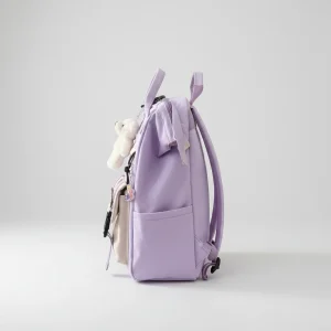 Petit sac à dos femme polyvalent en polyester - Vue 2 - petit sac à dos