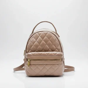 Petit sac à dos femme simili cuir matelassé - Vue 1 - petit sac à dos