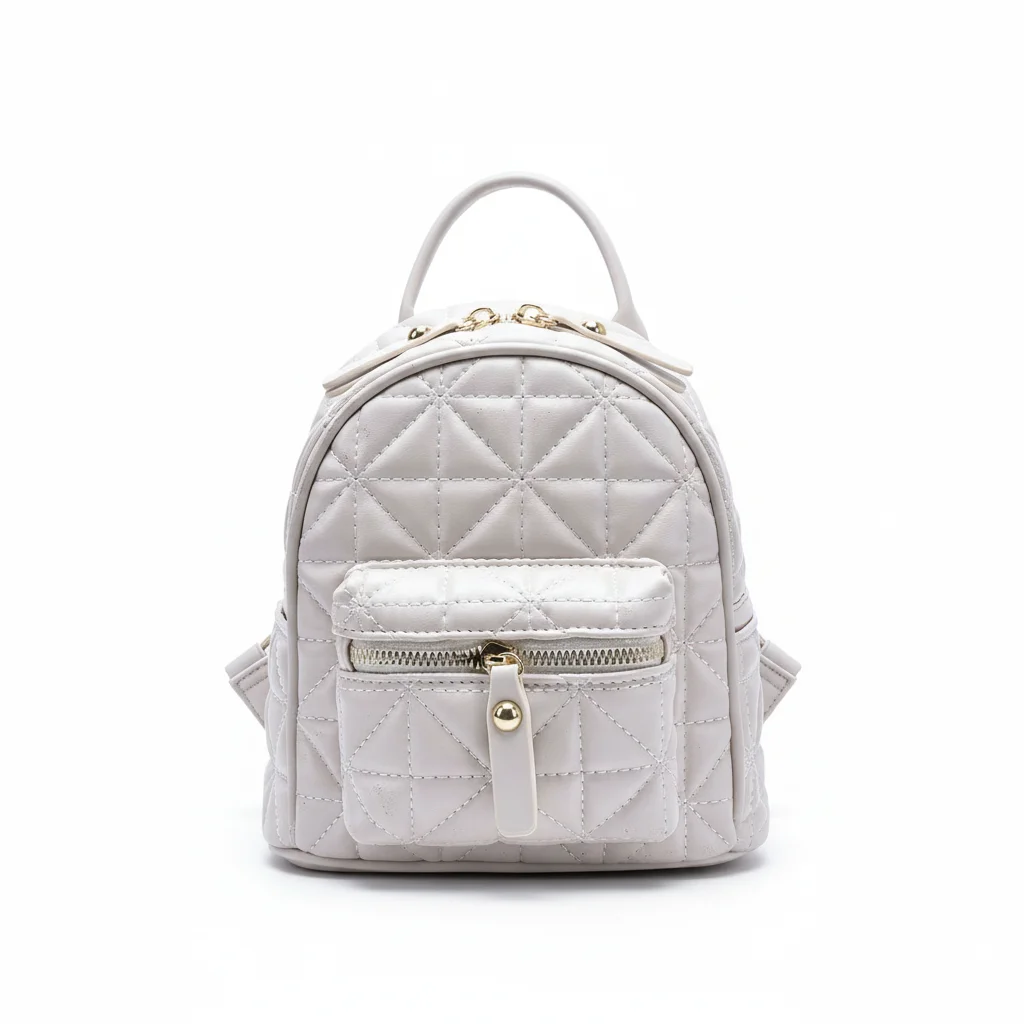 Petit sac à dos femme simili cuir matelassé - Vue 1 - petit sac à dos